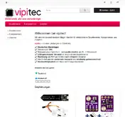 Kleine Seitenvorschau von vipitec.de