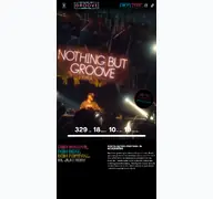 Kleine Seitenvorschau von nothingbutgroove.de