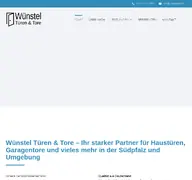 Kleine Seitenvorschau von wuenstel-tut.de