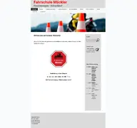 Kleine Seitenvorschau von fahrschule-maeckler.de