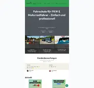 Kleine Seitenvorschau von fahrschulepalms.de