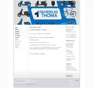 Kleine Seitenvorschau von fahrzeugthoma.de