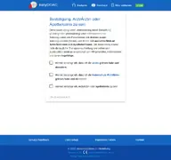 Kleine Seitenvorschau von easydoac.de
