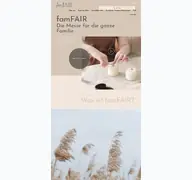Kleine Seitenvorschau von famfair.de