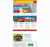 Kleine Seitenvorschau von legoland.de