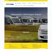 Kleine Seitenvorschau von wwz-halle.de