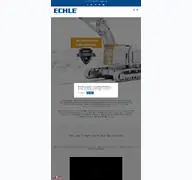 Kleine Seitenvorschau von echle.de