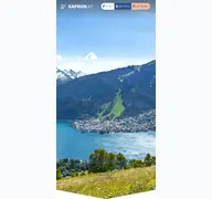 Kleine Seitenvorschau von kaprun.at