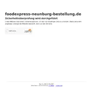 Kleine Seitenvorschau von foodexpress-neunburg-bestellung.de