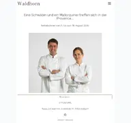 Kleine Seitenvorschau von daswaldhorn.de