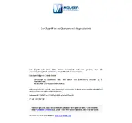 Kleine Seitenvorschau von mouser.de