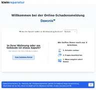 Kleine Seitenvorschau von dawonia.kleinreparatur.de