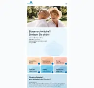 Kleine Seitenvorschau von dieblase.de
