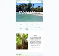 Kleine Seitenvorschau von panamatura.de