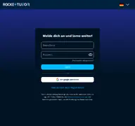 Kleine Seitenvorschau von app.rockettutor.de
