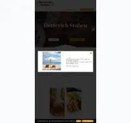 Kleine Seitenvorschau von herterichstuben-muenchen.de