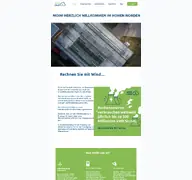 Kleine Seitenvorschau von windcloud.de