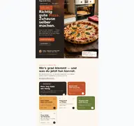 Kleine Seitenvorschau von papaliebtpizza.de