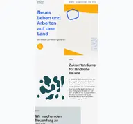Kleine Seitenvorschau von neulandia.de