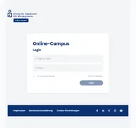Kleine Seitenvorschau von dam-campus.de