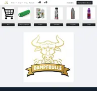 Kleine Seitenvorschau von dampfbulle.de