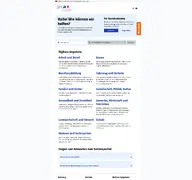 Kleine Seitenvorschau von serviceportal.schleswig-holstein.de