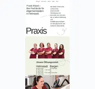 Kleine Seitenvorschau von praxismaral.de