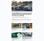 Kleine Seitenvorschau von jacobs-aachen.skoda-auto.de