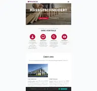 Kleine Seitenvorschau von prodefacto.de