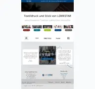 Kleine Seitenvorschau von lomestar.de