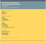 Kleine Seitenvorschau von proktologie-goettingen.de