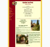 Kleine Seitenvorschau von zur-post-goessweinstein.de