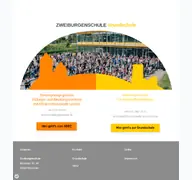 Kleine Seitenvorschau von zweiburgenschule.de