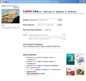 Kleine Seitenvorschau von lateinlex.de