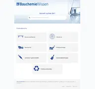 Kleine Seitenvorschau von wissen.deutsche-bauchemie.de