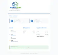 Kleine Seitenvorschau von wittekind-praxis.de