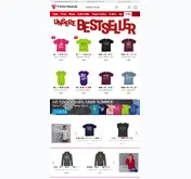 Kleine Seitenvorschau von t-shirt-total.de