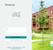 Kleine Seitenvorschau von mieterportal.gwh.de