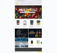 Kleine Seitenvorschau von mikado-foods-shop.de