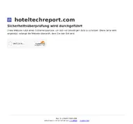 Kleine Seitenvorschau von hoteltechreport.com