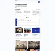 Kleine Seitenvorschau von app.metzingen.de
