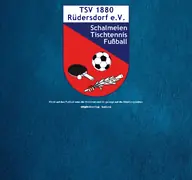 Kleine Seitenvorschau von tsv1880ruedersdorf.de