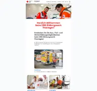 Kleine Seitenvorschau von drk-bildungswerk-thueringen.de