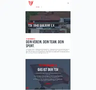 Kleine Seitenvorschau von tsv-gaildorf.de