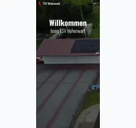 Kleine Seitenvorschau von tsv-hohenwart.de