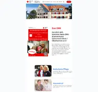 Kleine Seitenvorschau von drk-umw-ob.de