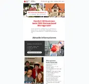 Kleine Seitenvorschau von drkwernigerode.de