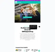 Kleine Seitenvorschau von neuanfang.fom.de