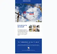 Kleine Seitenvorschau von neckarbau.de