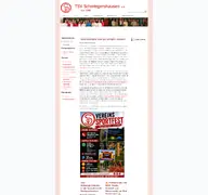 Kleine Seitenvorschau von tsv-schwiegershausen.de